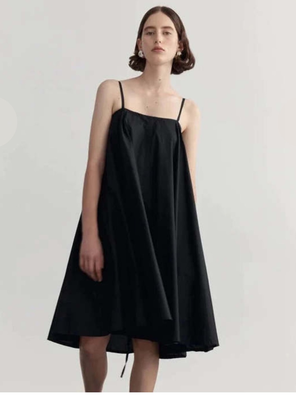 Deiji Studios The Tea Dress in Black M/L
